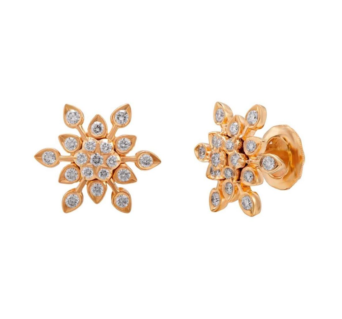 Astra diamond ear stud