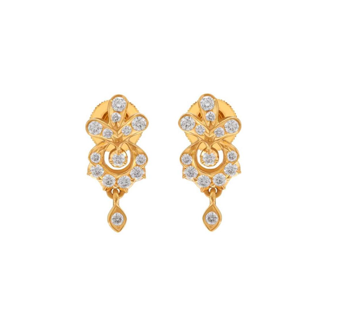 Ballerina Diamond -Earring