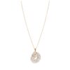 Blooming-Curves Diamond Pendant