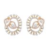 Blooming Curves diamond ear studs