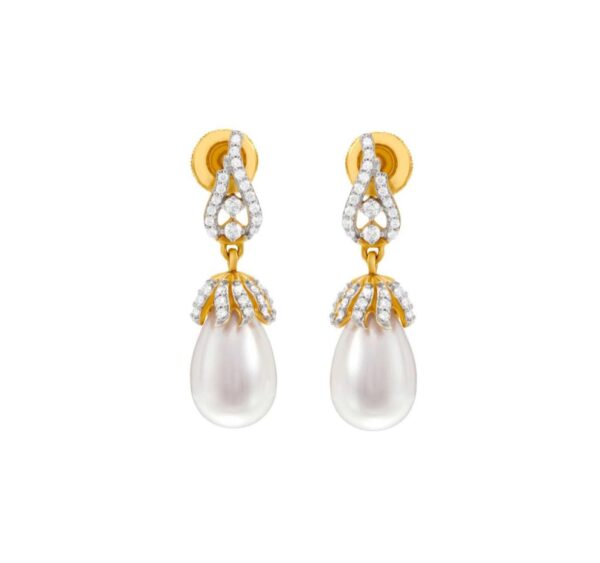 Pearl Magic drop earrings