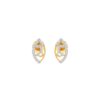 Cindel diamond ear-stud