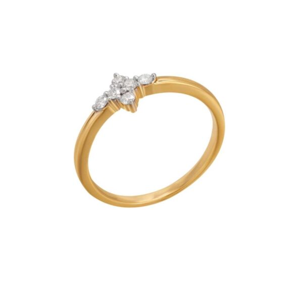 Dainty diamond ring everyday delight-tilted