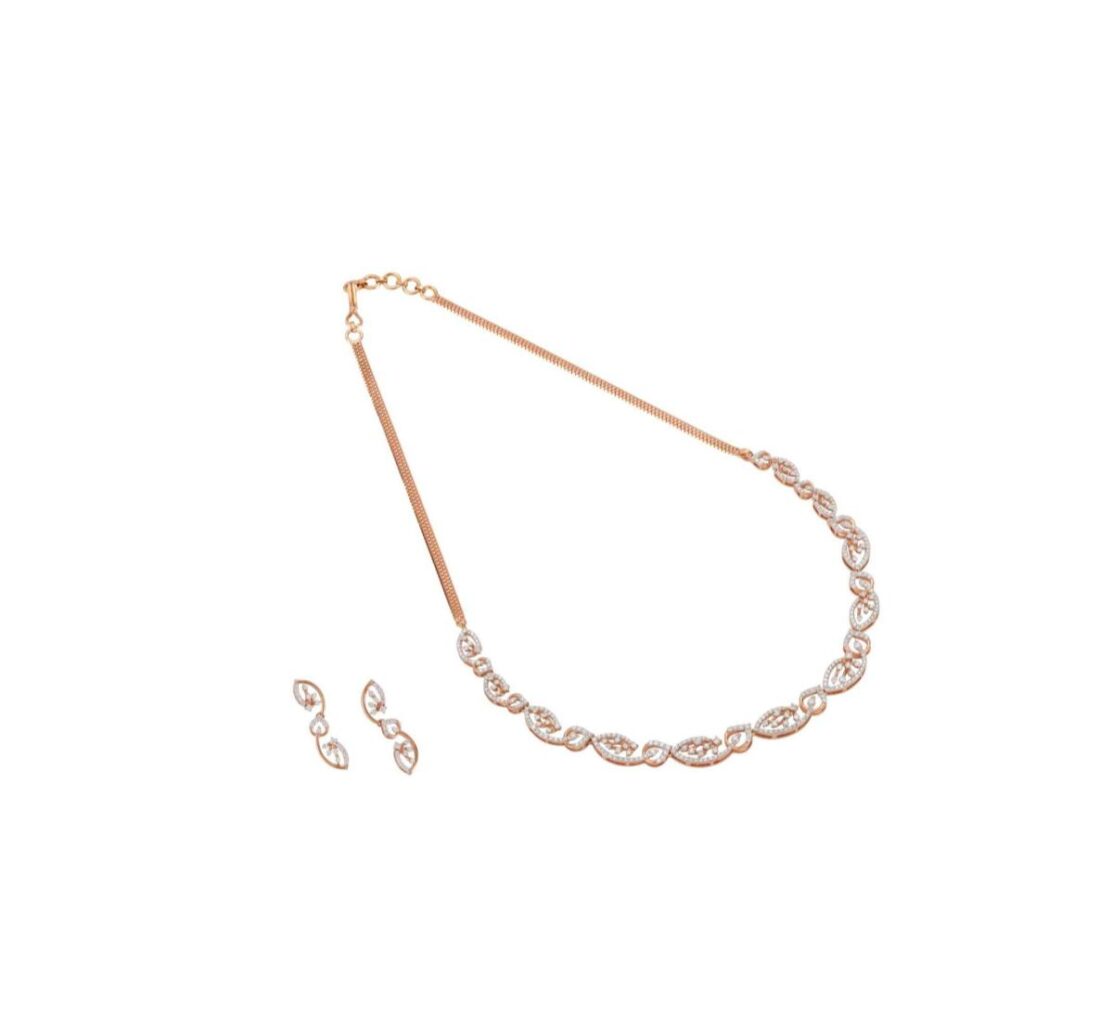 Edens Petals Diamond Neckalce -1