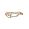 Entwined Sparkle diamond ring