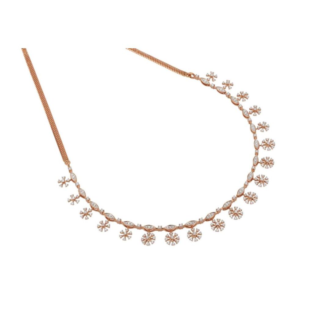 Flower Passion Diamond Necklace