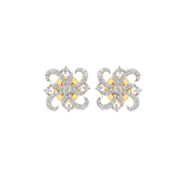 Kolam Diamond-ear studs