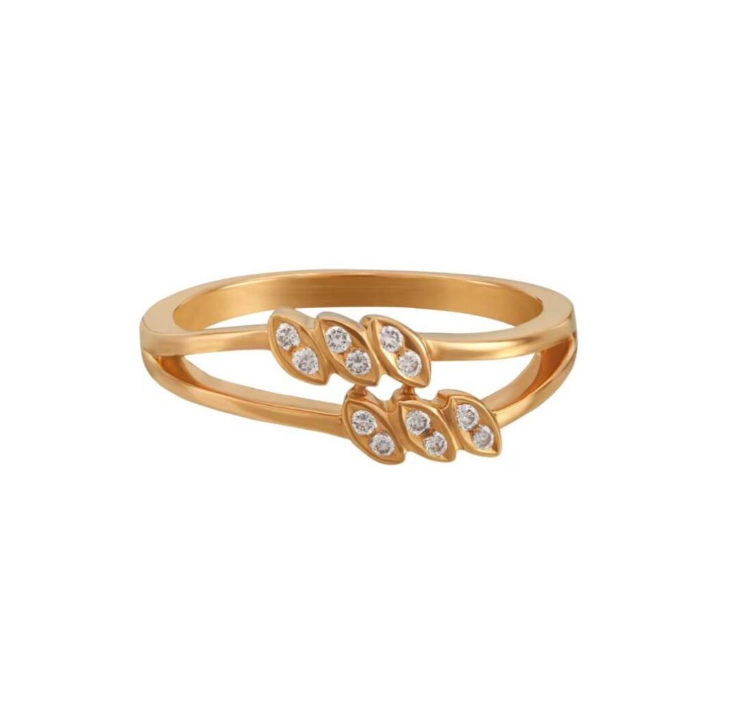 boat bridge diamond ring