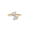 double petal magic diamond ring