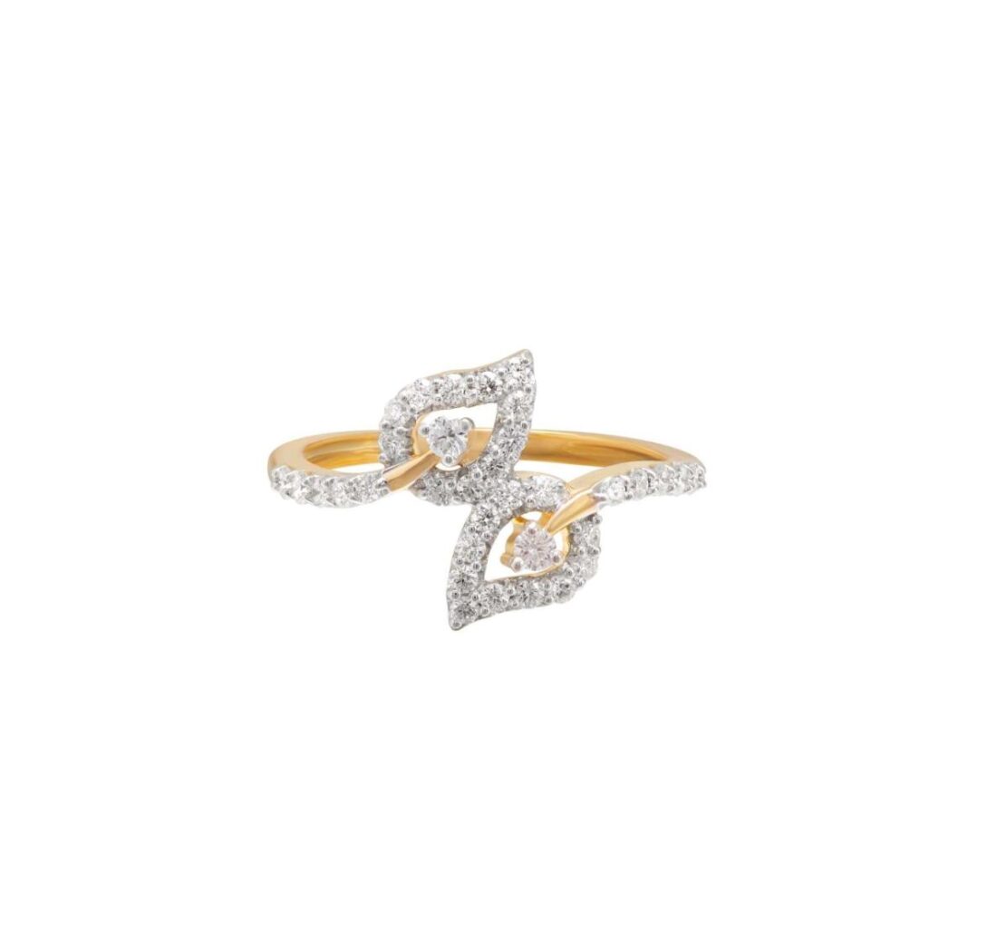 double petal magic diamond ring