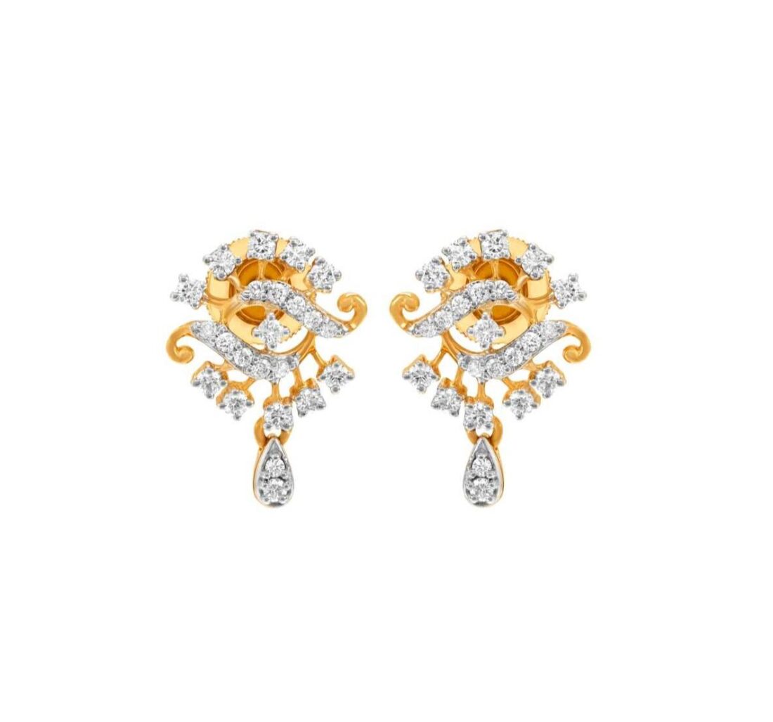 naina diamond ear stud