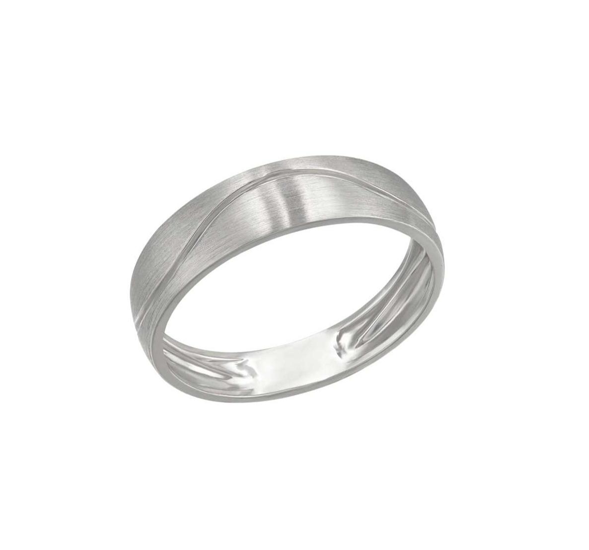 riveria platinum band ring -tilted