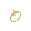 triadic blossom diamond ring-tilted