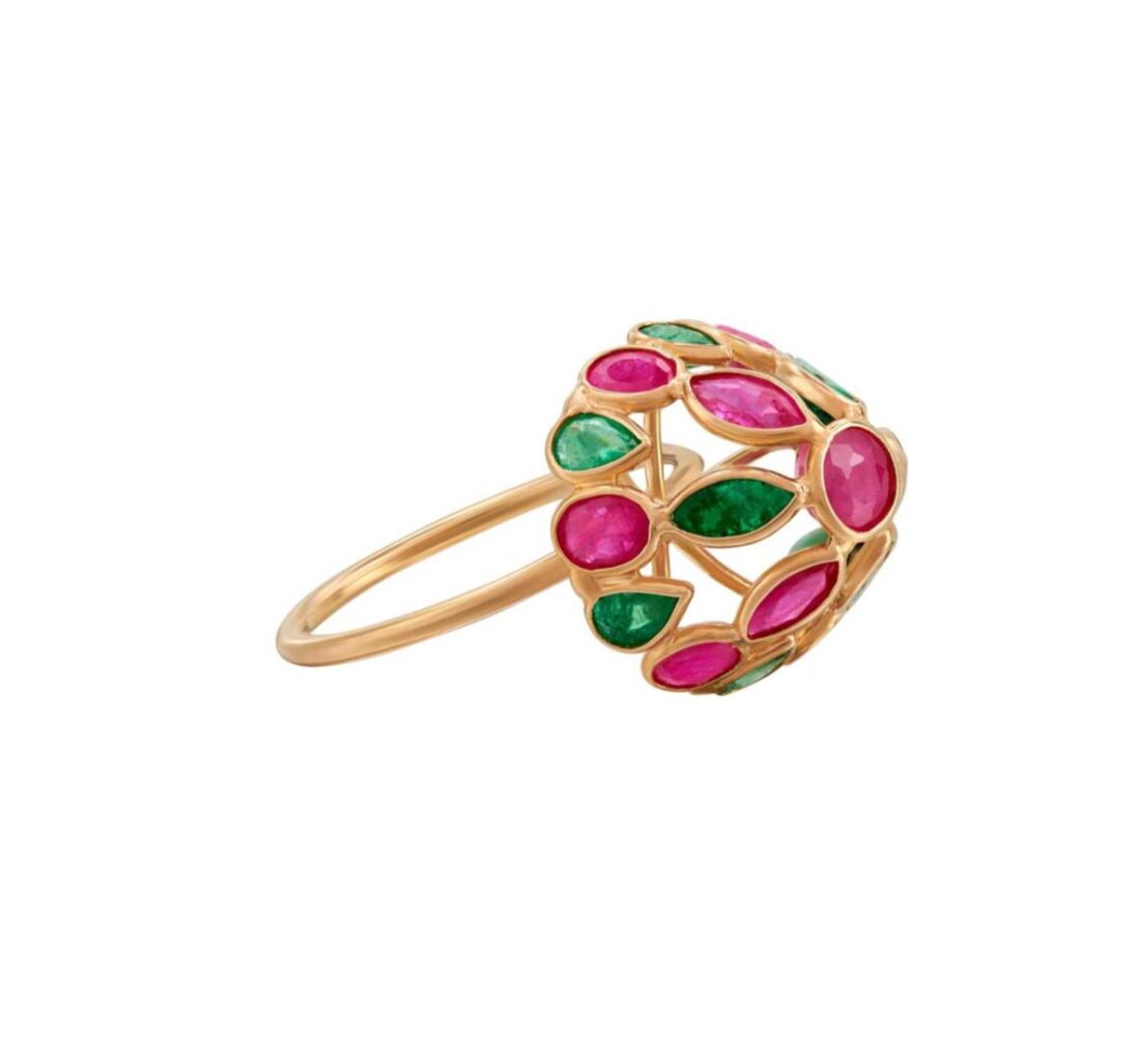 tutti fruti cocktail ring