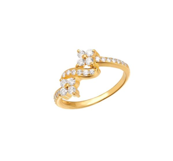 twinning quad diamond ring-tilted